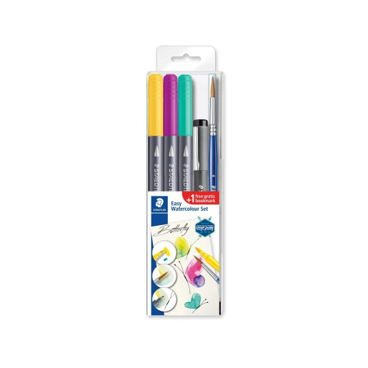STAEDTLER® 3001 Double-ended watercolour brush pen set