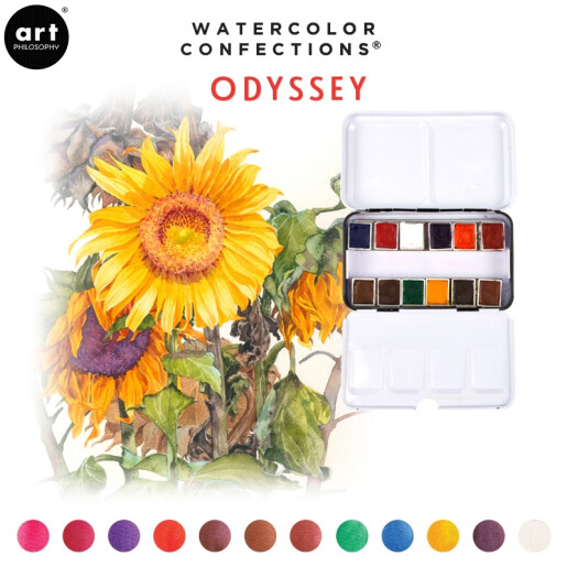 Watercolor Confections - Odyssey