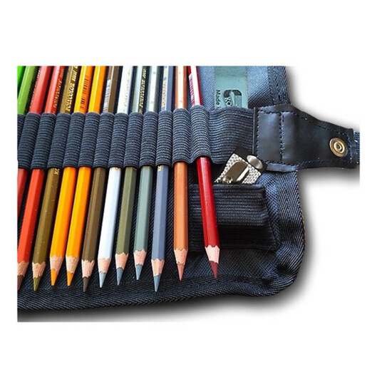  KOH-I-NOOR Polycolor pencils in textile roll up pencil case