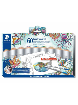 Set 60 creioane Karat Aquarell - Editie Johanna Basford